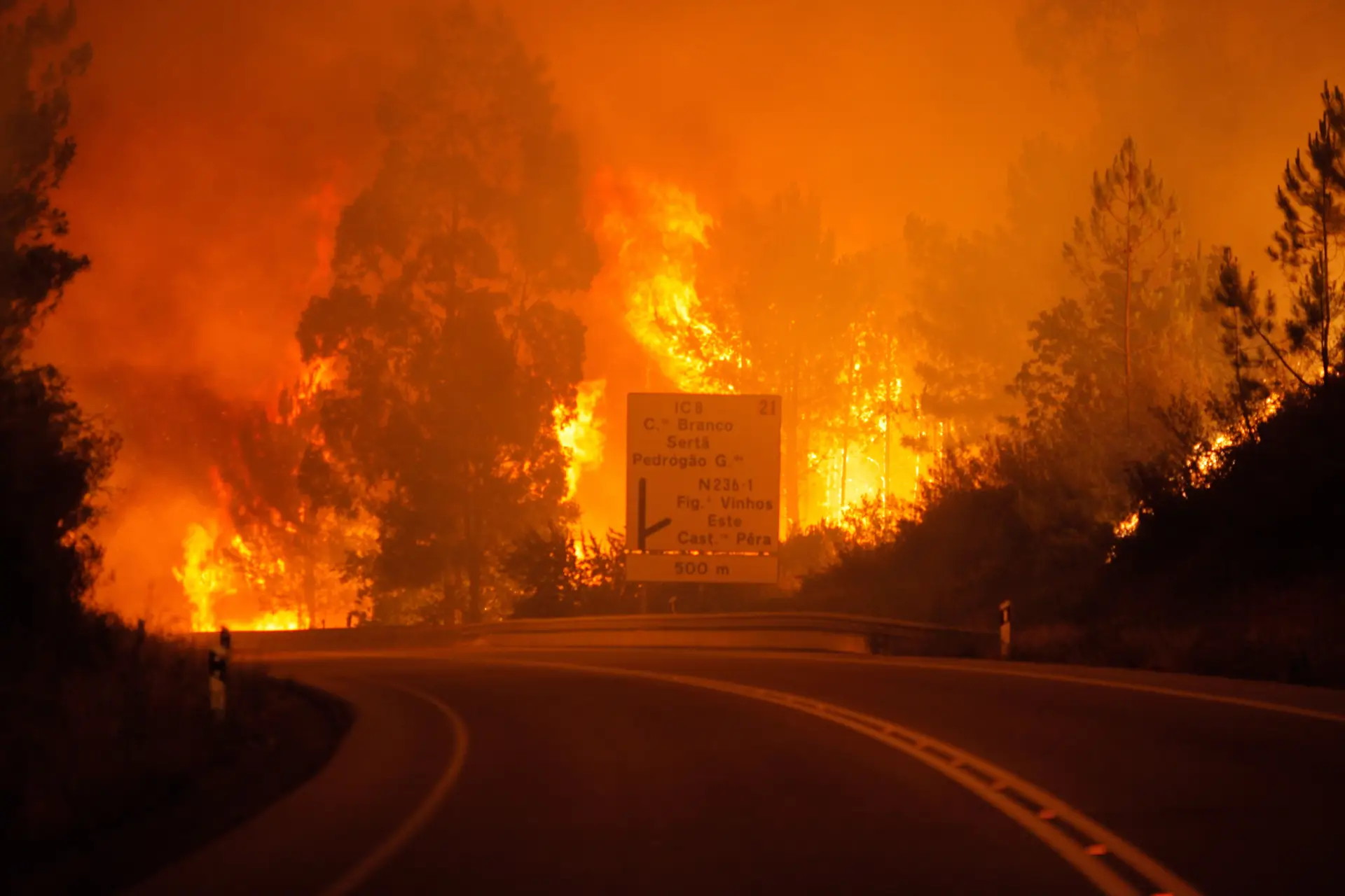 Tragédia em Pedrógão Grande