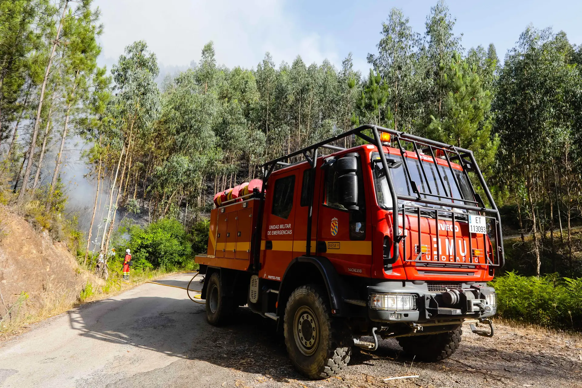 Gasolineira Prio oferece combustível aos bombeiros