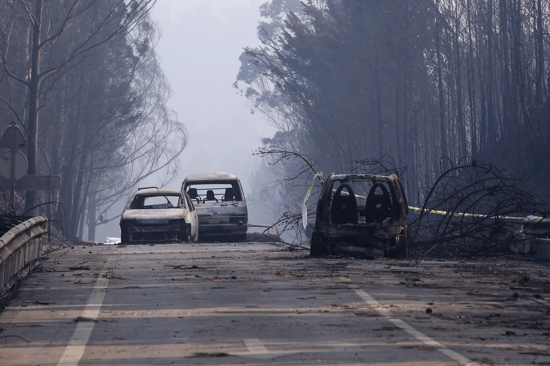 Relatório da GNR sobre fogo na estrada em Pedrógão Grande concluído e entregue