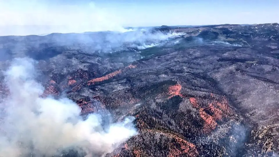 Incêndio no Utah levou à retirada de 1.500 pessoas