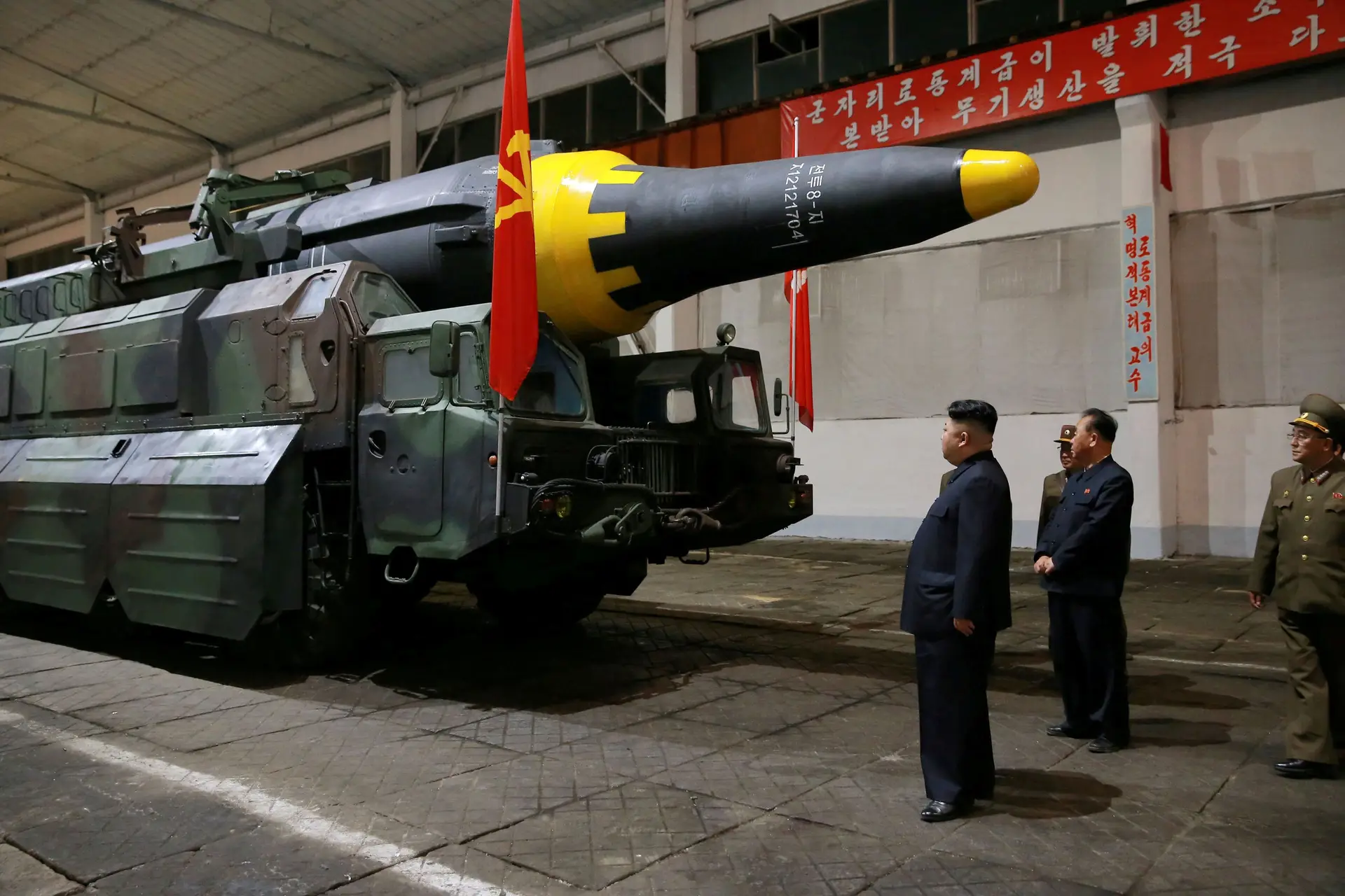 Coreia do Norte lança novo míssil balístico no mar do Japão