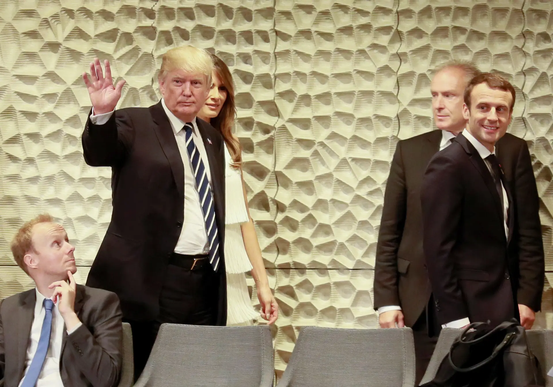 Macron anuncia nova cimeira sobre o clima e espera "convencer" Trump
