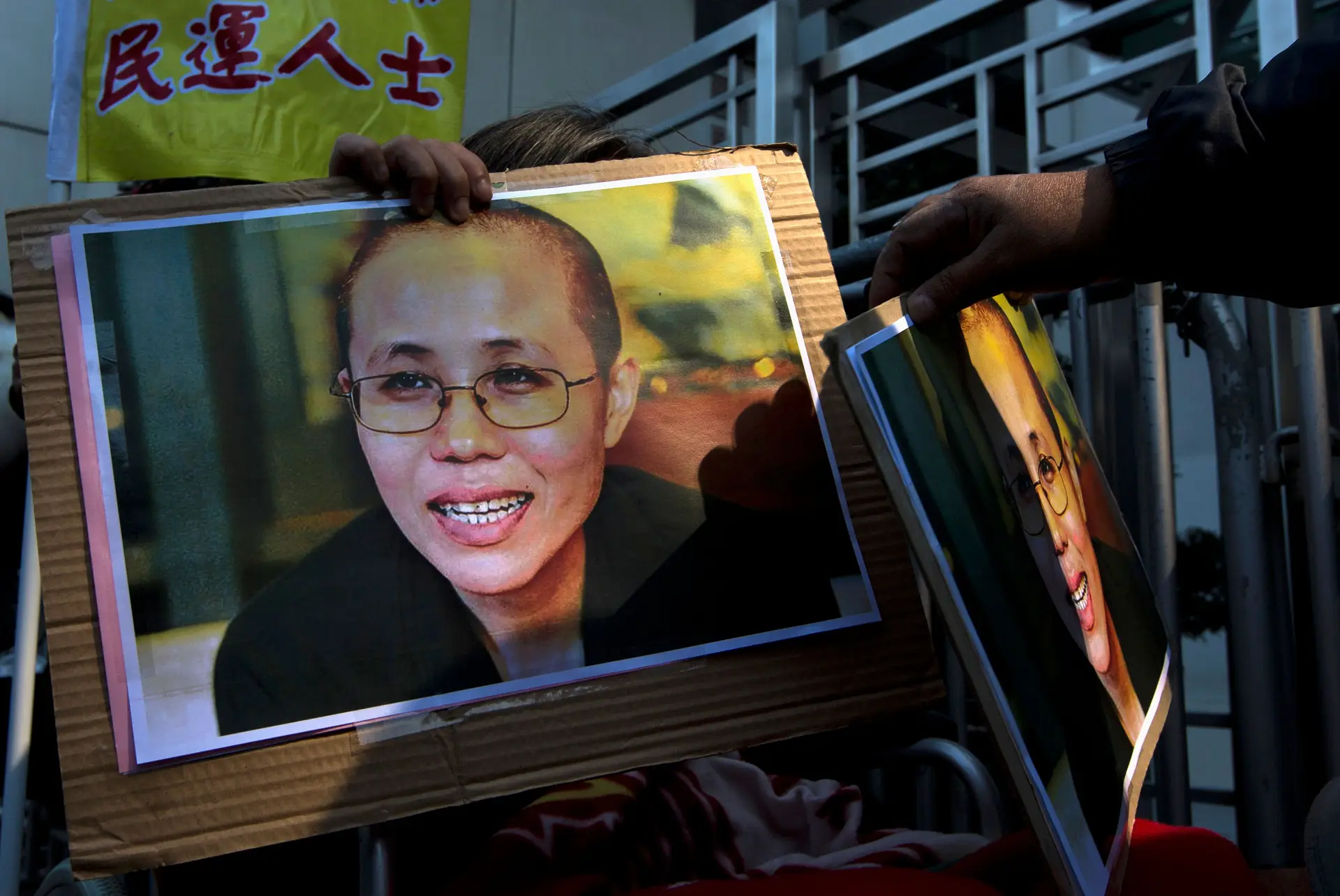 Retrato de Liu Xia, mulher do dissidente chinês e Prémio Nobel Liu Xiaobo