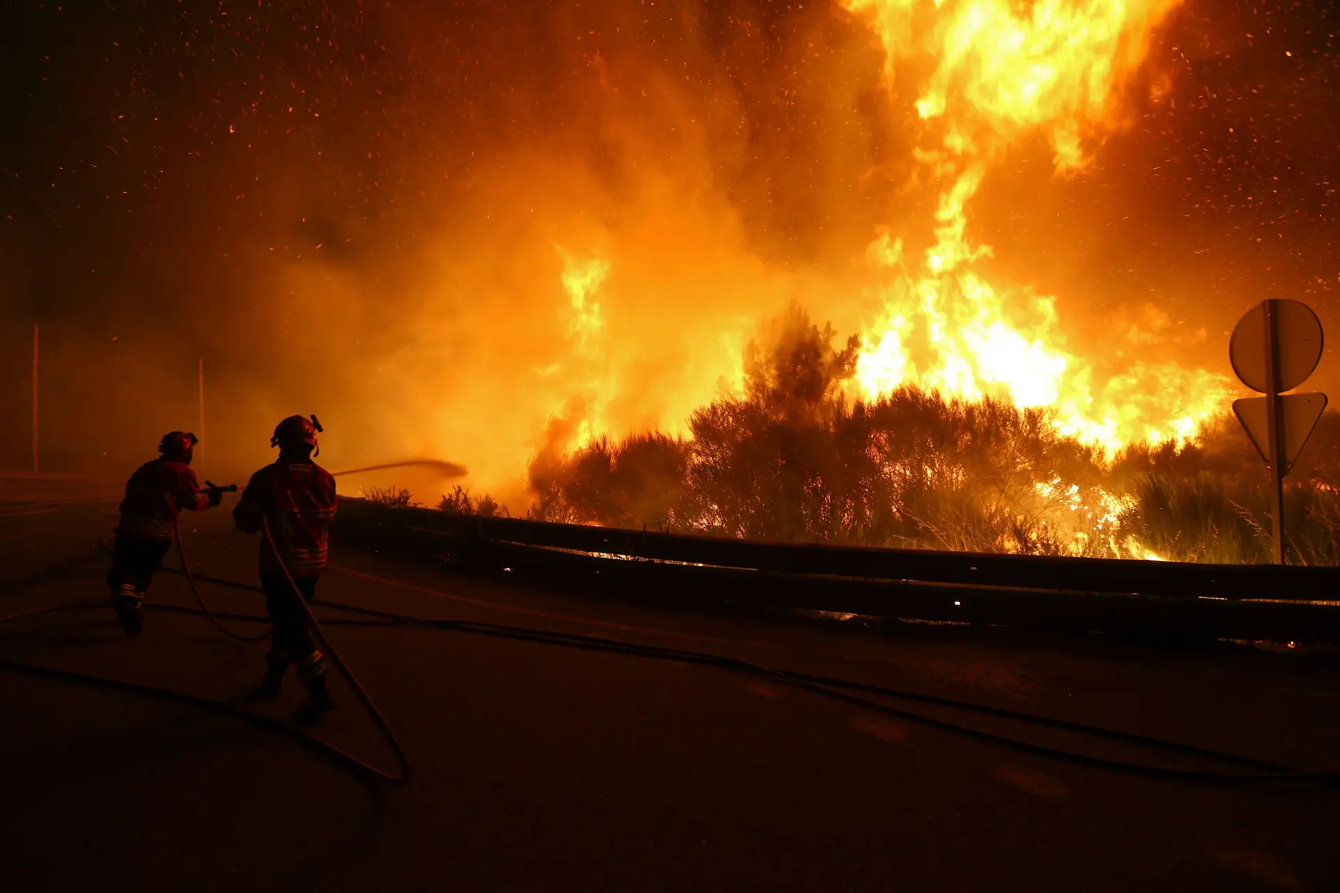 Autarca de Alijó alerta que fogo está "muito preocupante"