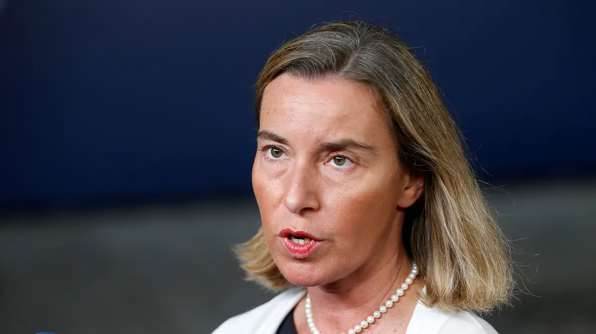 A chefe da diplomacia da União Europeia (UE), Federica Mogherini.