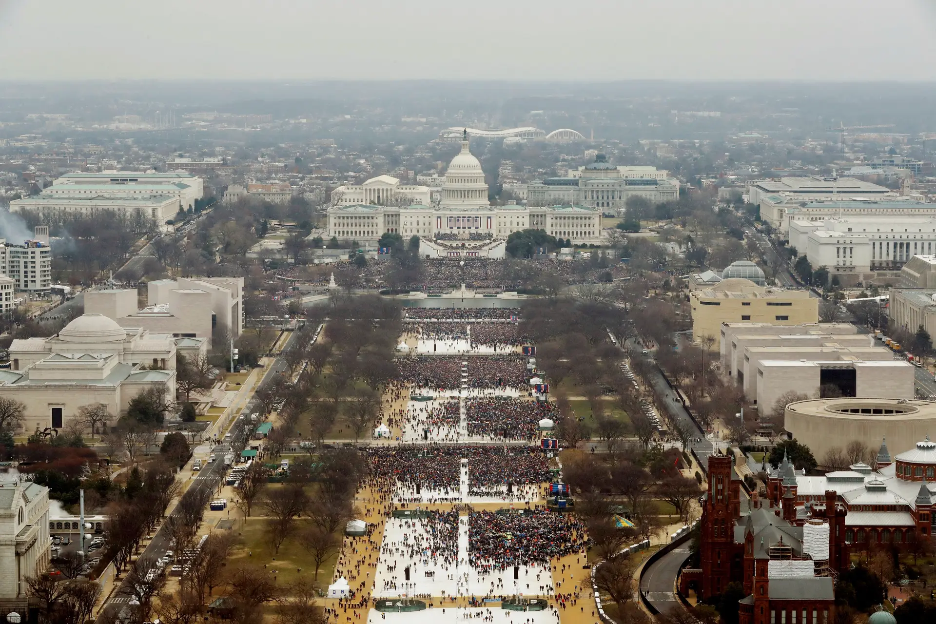 20/01/2017 - Cerimónia de apresentação do Presidente dos Estados Unidos em Washington.