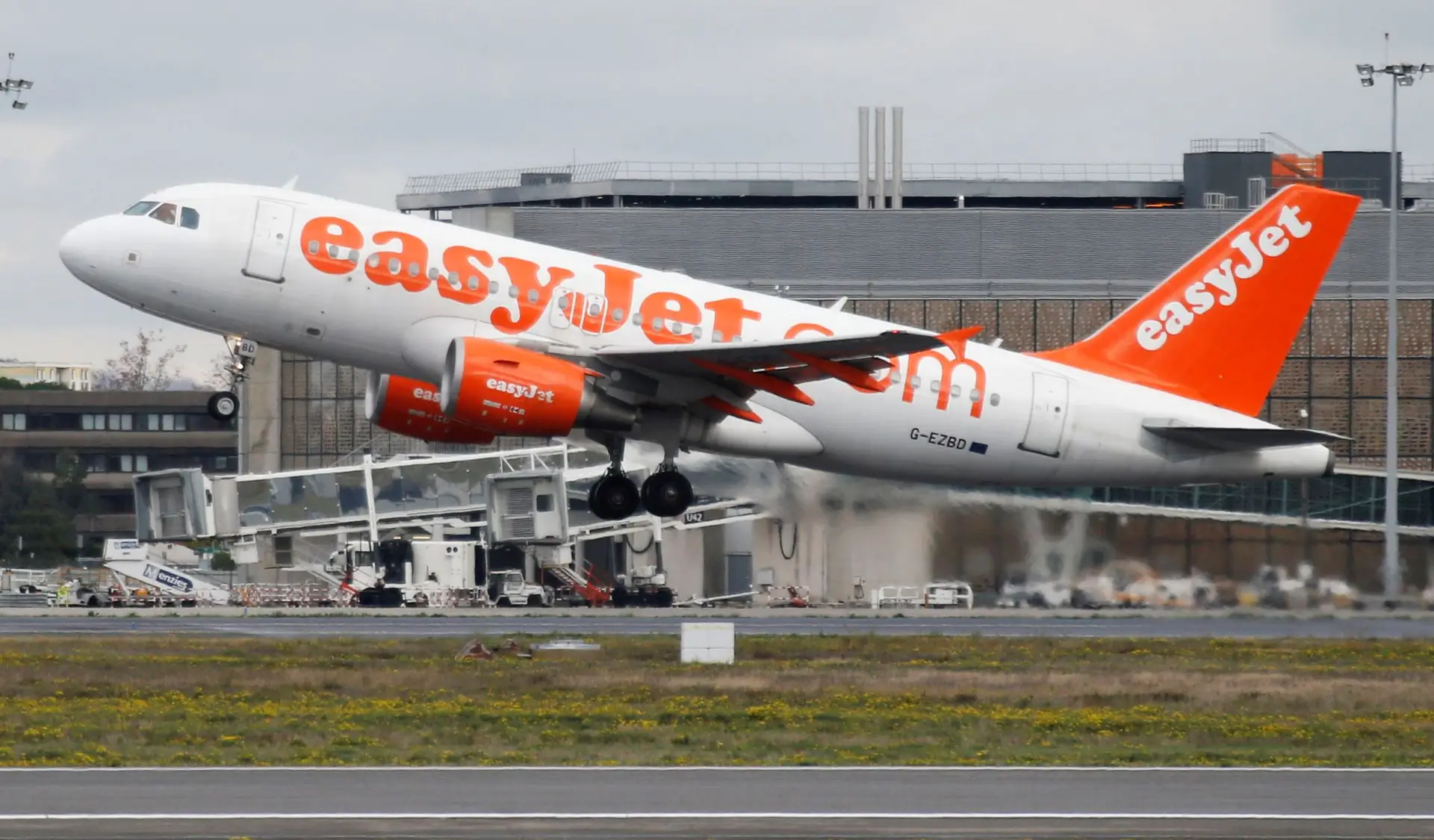 EasyJet cancela voos de e para Itália