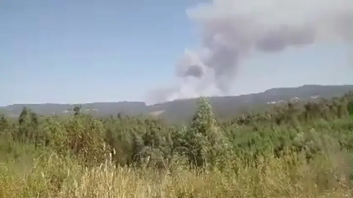 Mais de 600 operacionais combatem fogo na Sertã