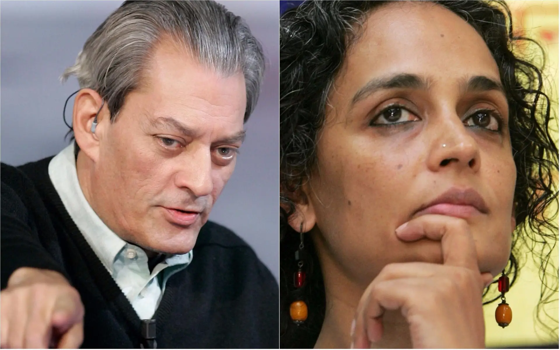 Paul Auster e Arundhati Roy