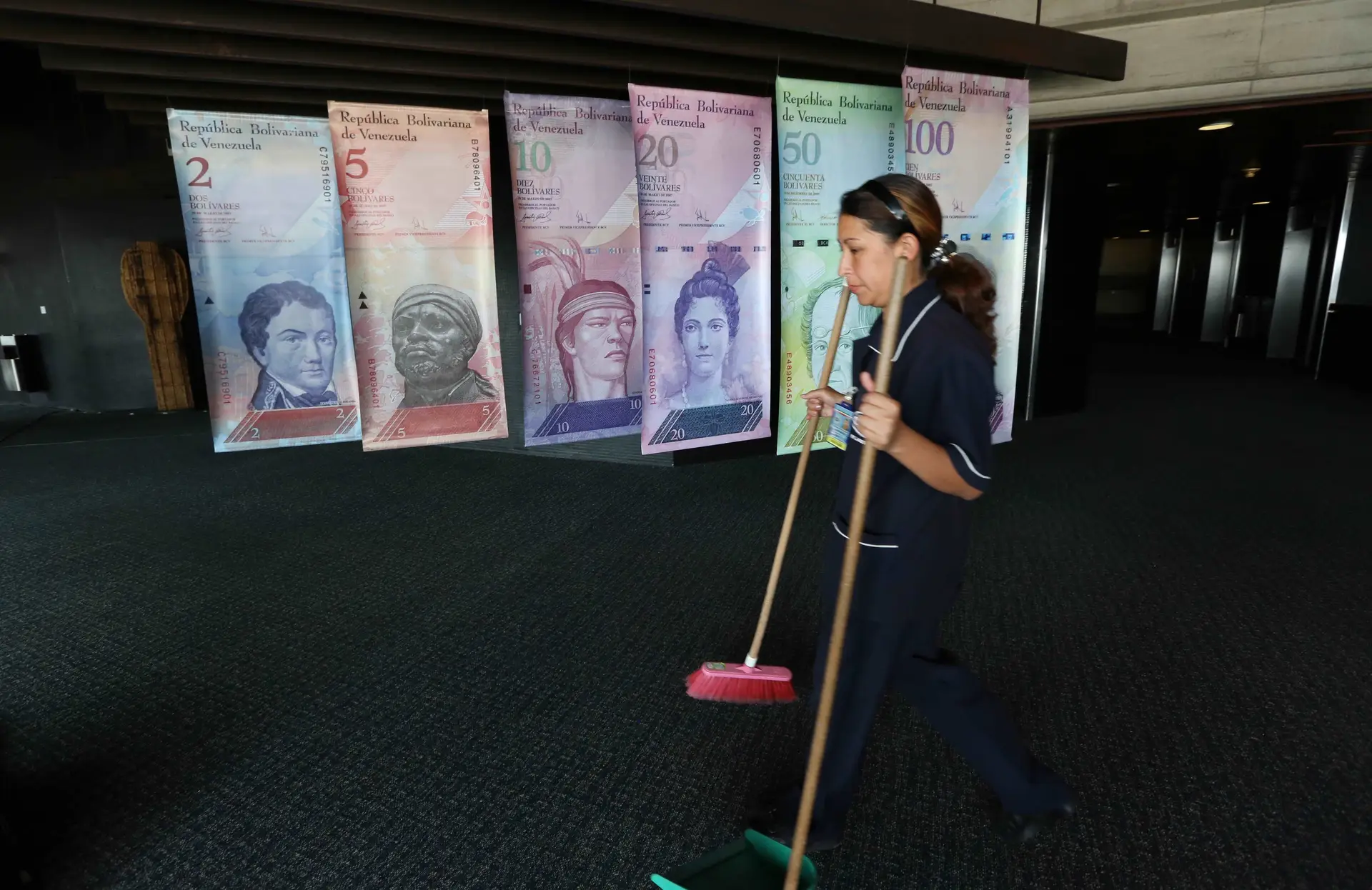 Moeda mais cara 70% no mercado negro venezuelano desde eleições