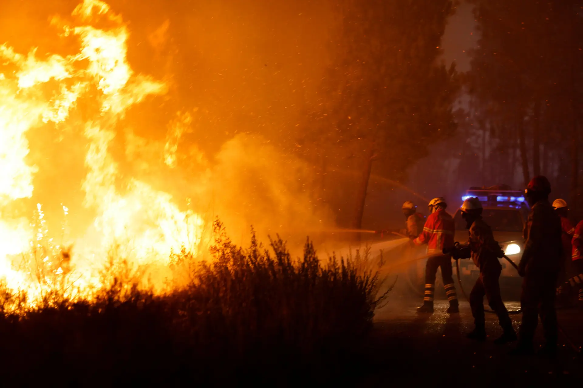 Risco máximo de incêndio nos distritos de Vila Real, Bragança, Guarda e Castelo Branco