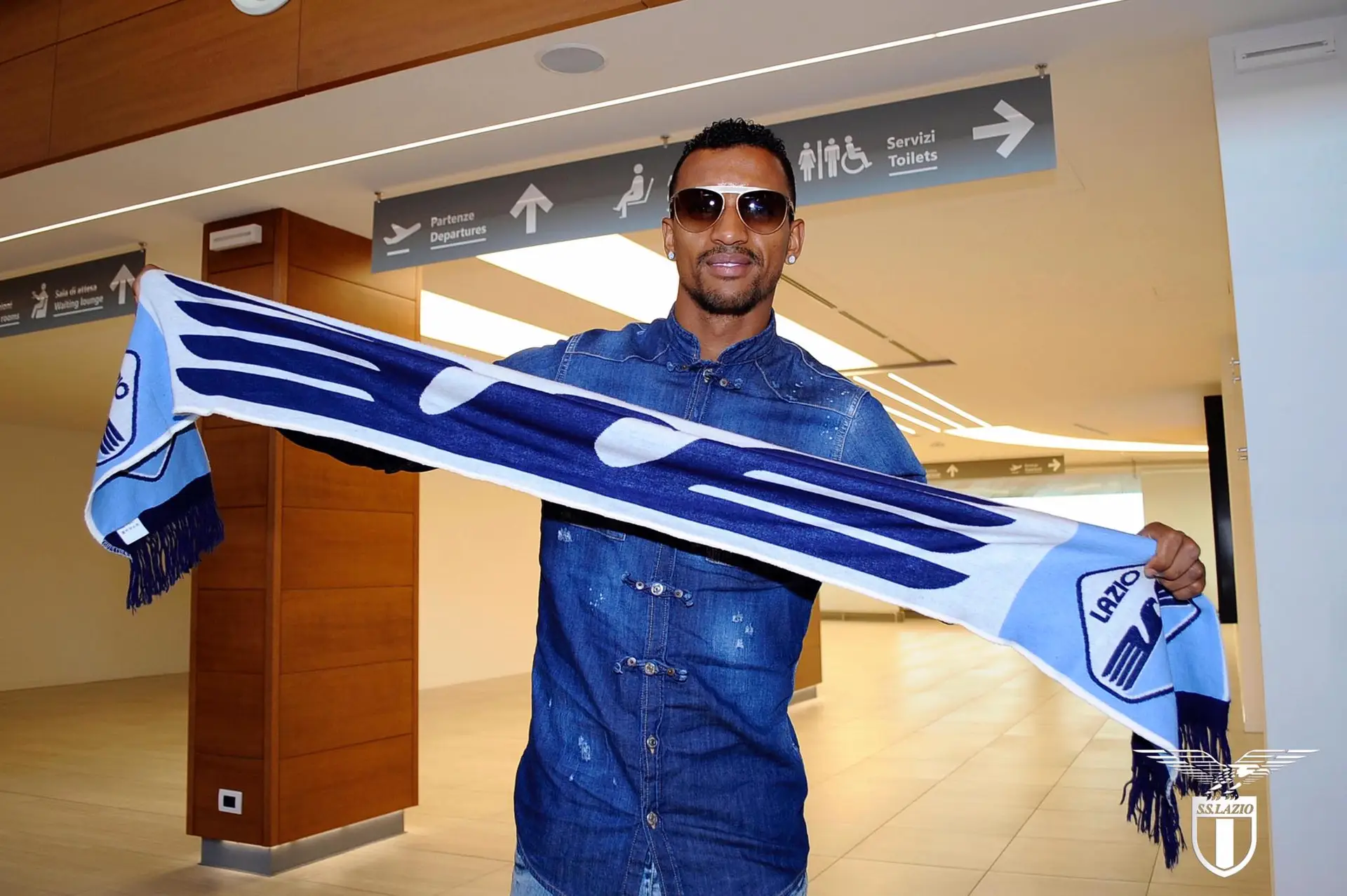 Nani em Roma para assinar pela Lazio