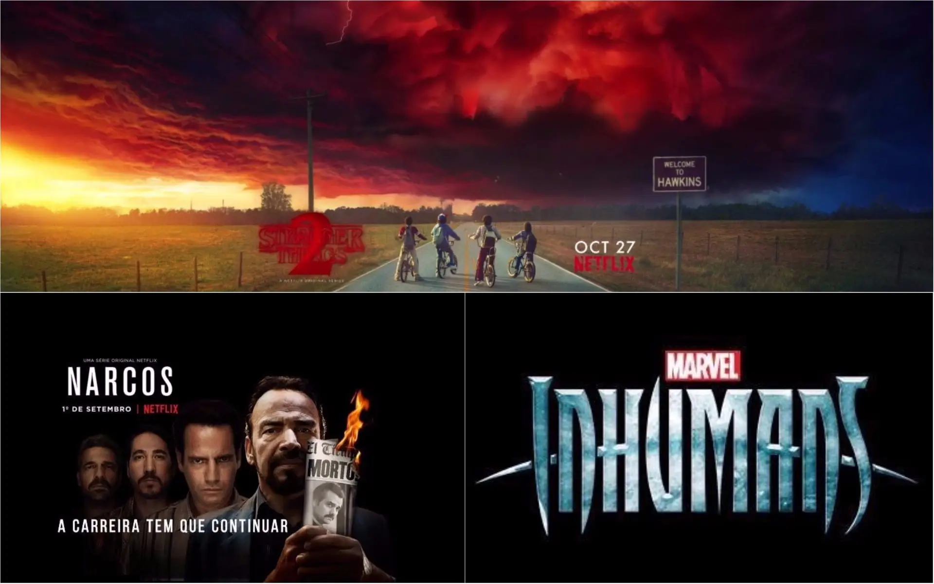 Sim, o inverno está a chegar. Um calendário das séries que aí vêm