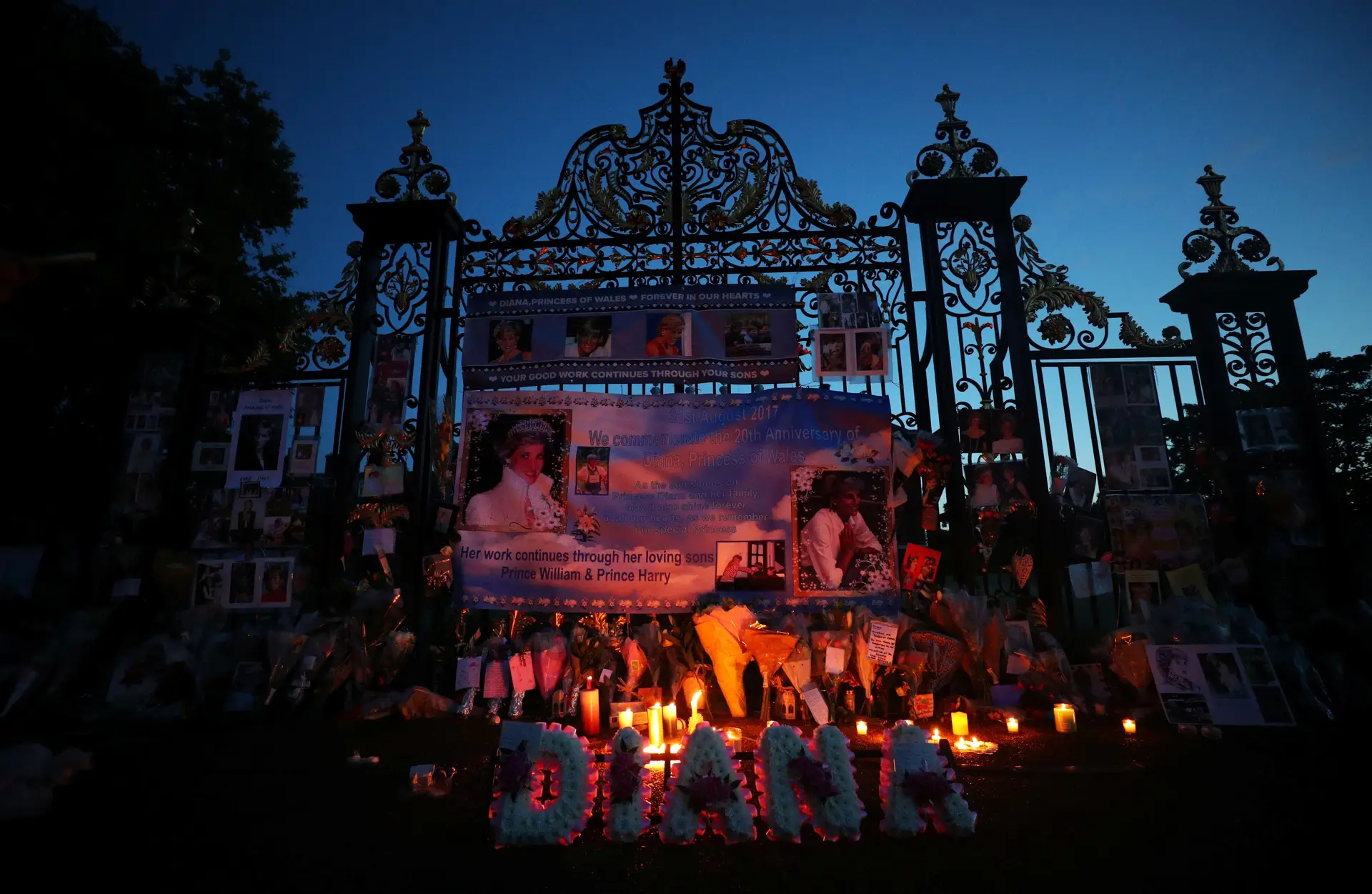 Europa lembra 20 anos da morte da "princesa do povo"