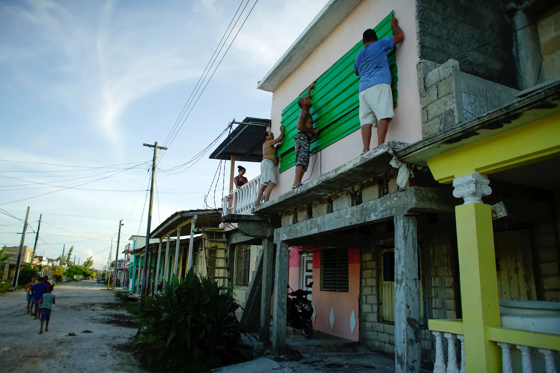 Preparativos em Cuba para a passagem do furacão Irma