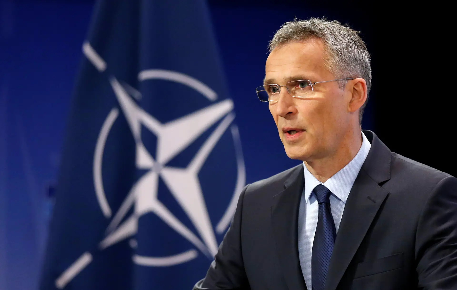 O secretário-geral da NATO, Jens Stoltenberg.