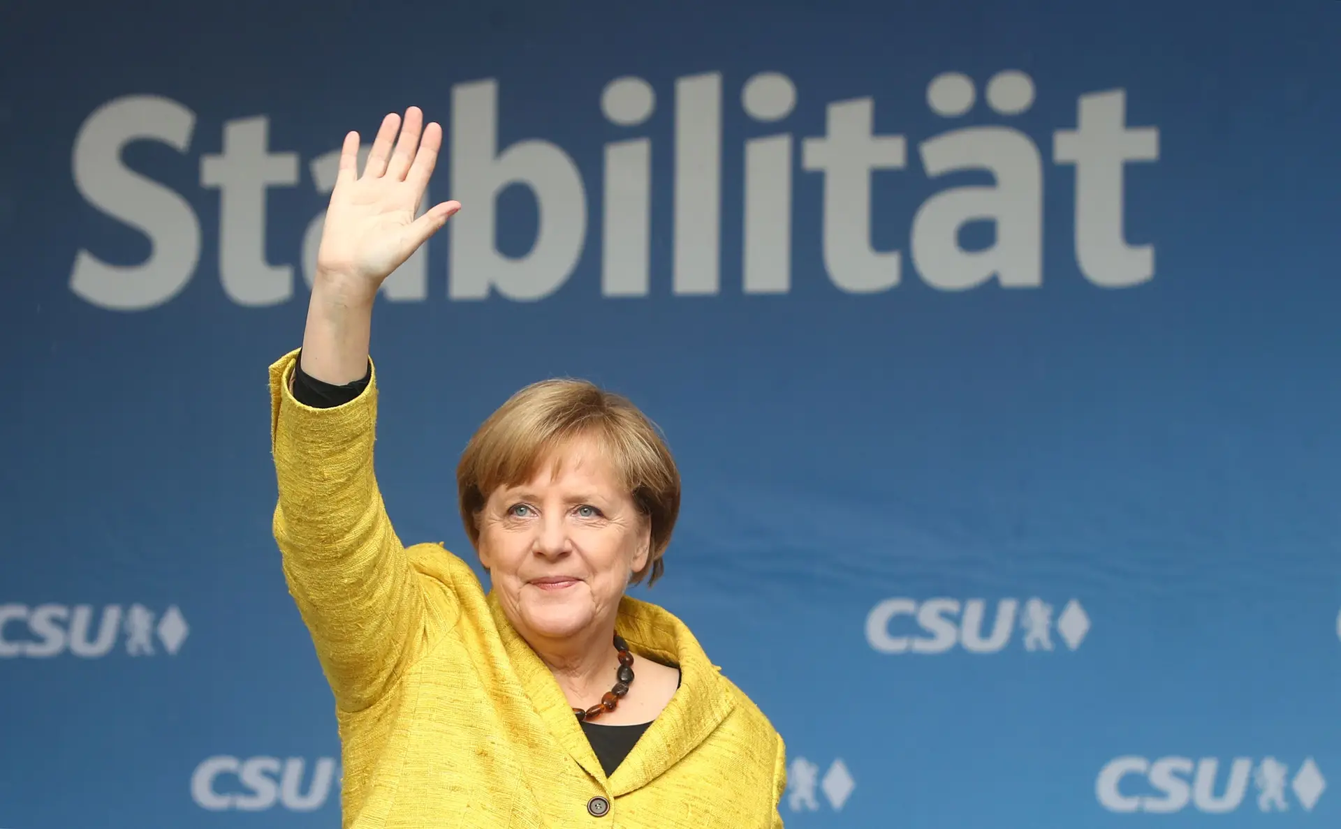 Sondagens apontam para vitória da CDU de Angela Merkel