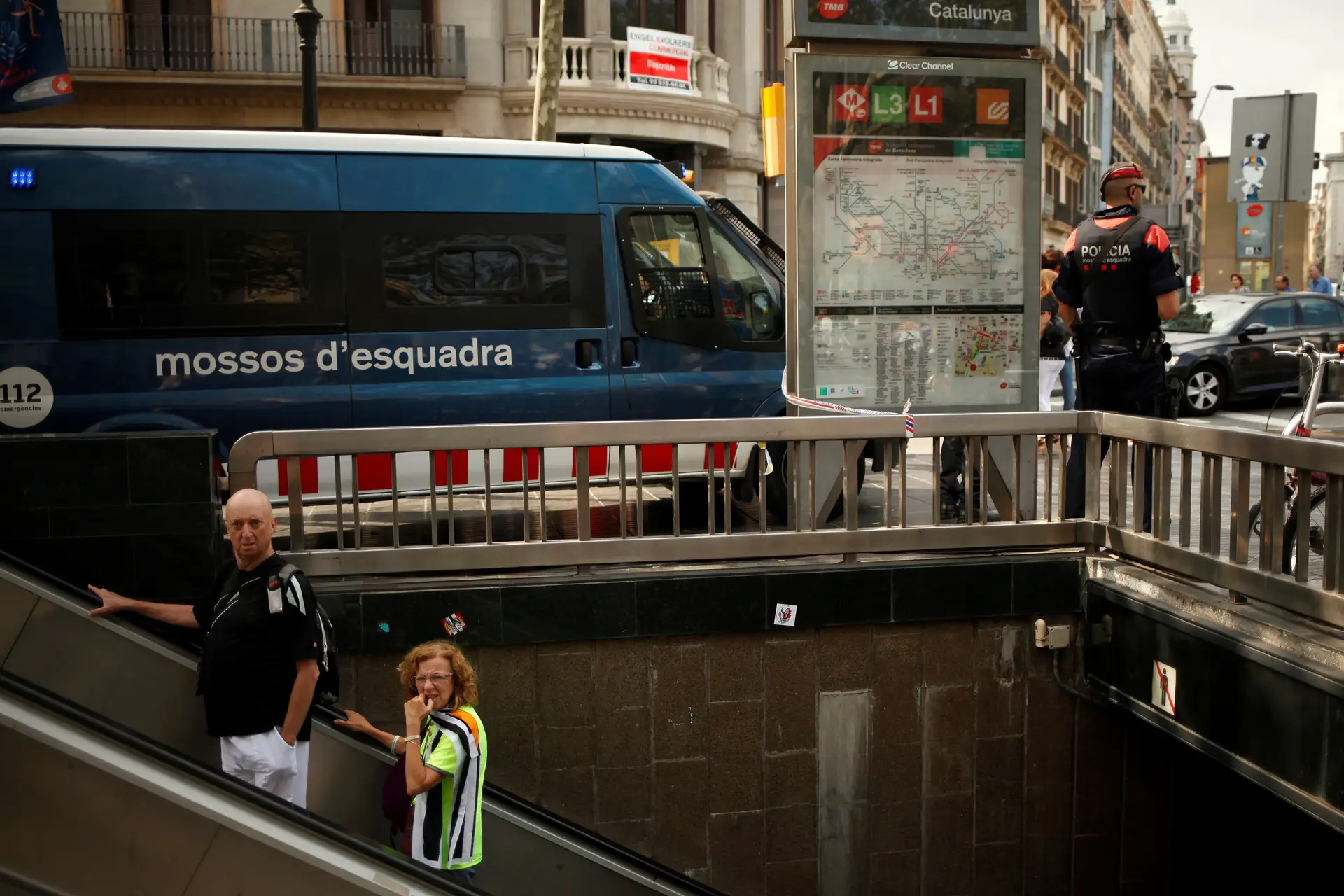 Polícia da Catalunha contra coordenação do Ministério do Interior para impedir referendo