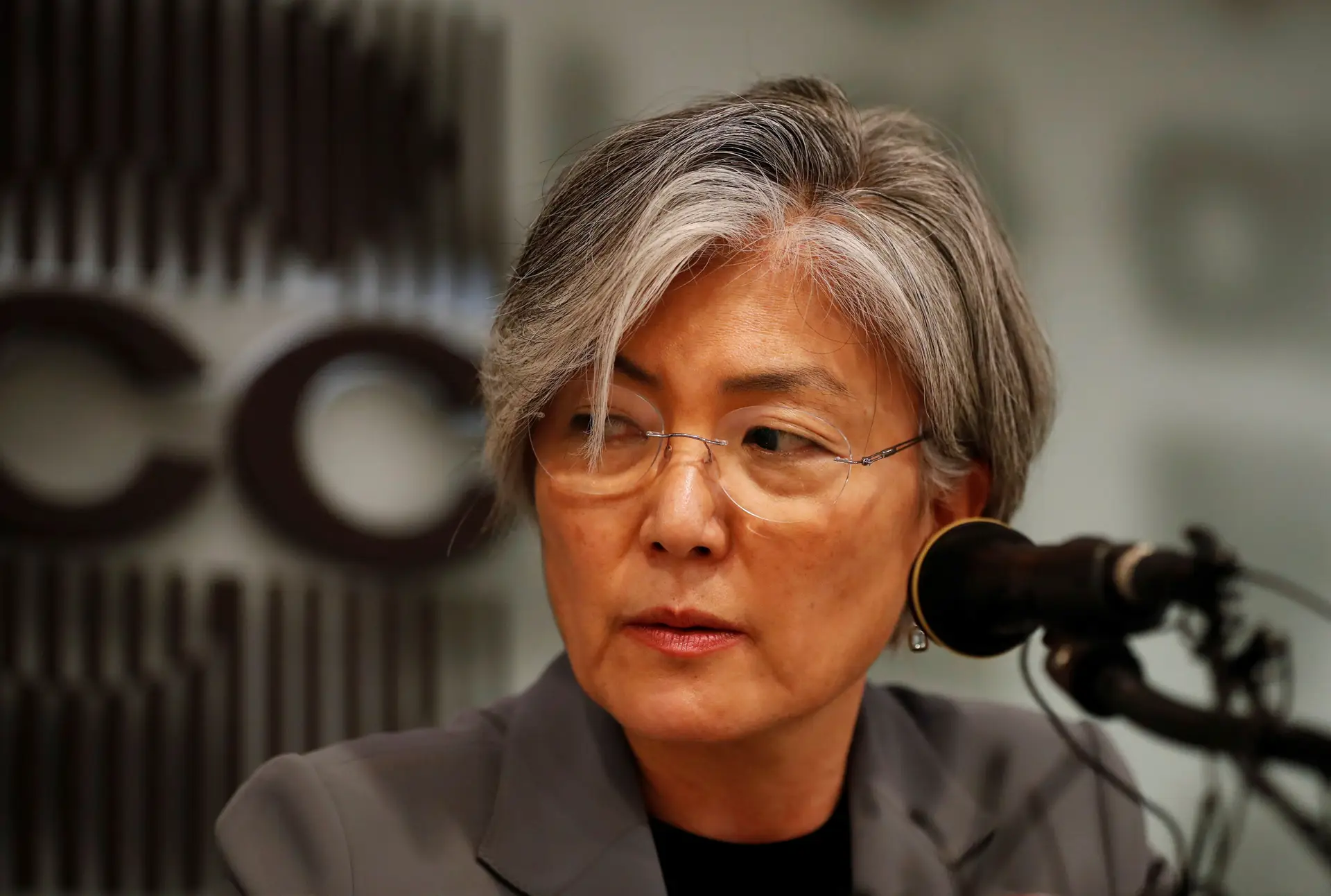 A ministra dos Negócios Estrangeiros sul-coreana, Kang Kyung-Wha.