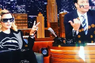 Madonna falou de Lisboa no programa "The Tonight Show"