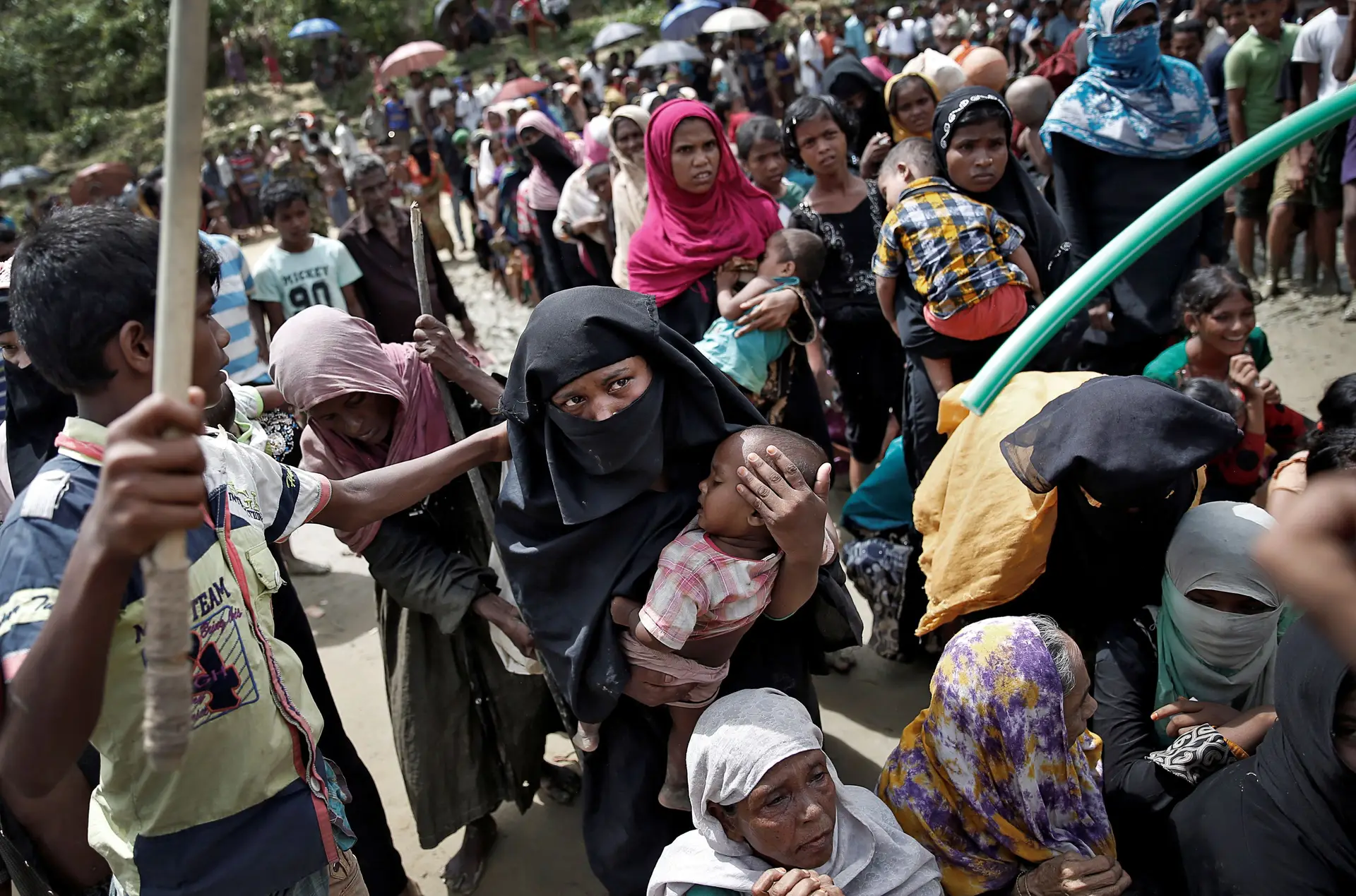 Número de refugiados rohingya no Bangladesh atingiu o meio milhão