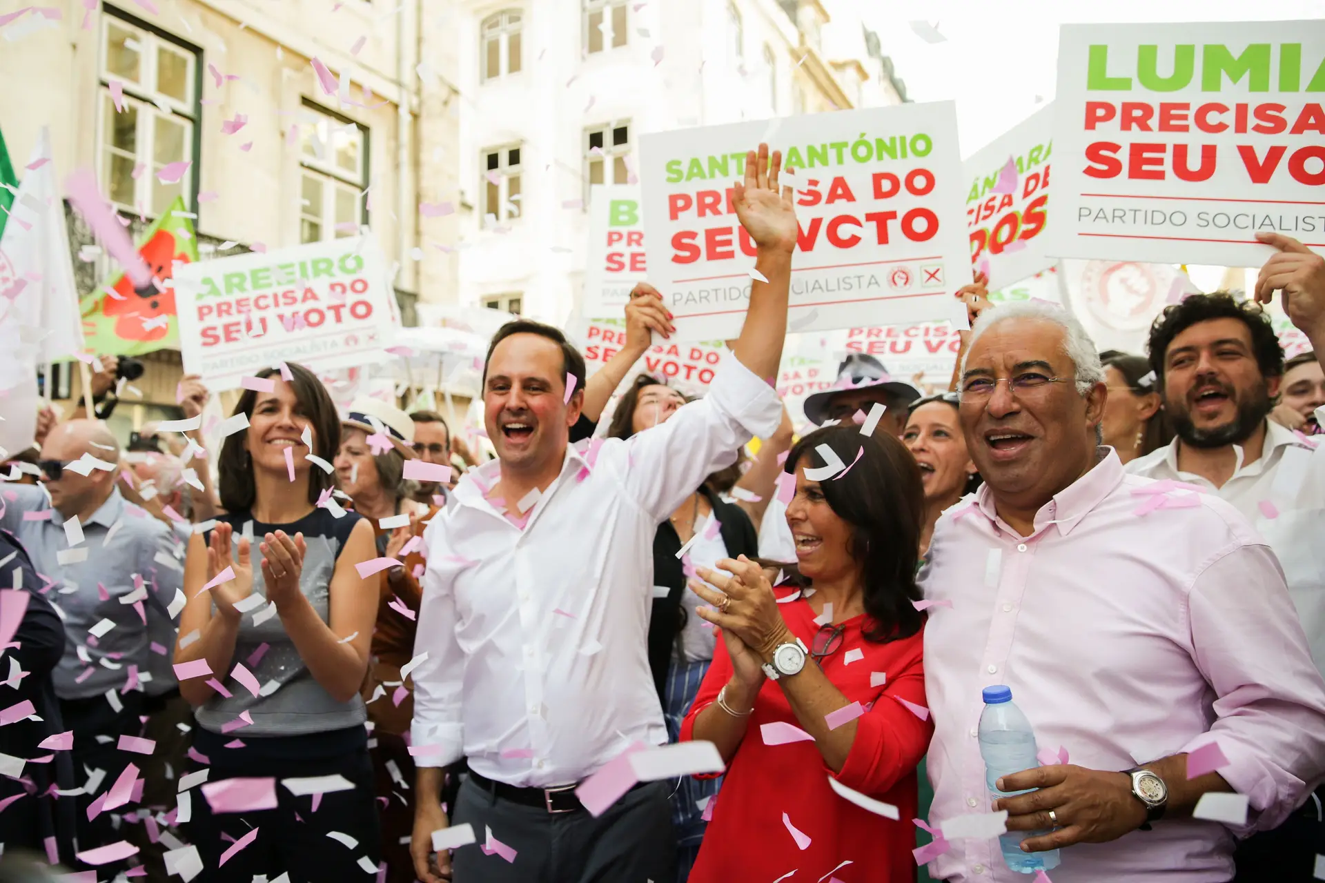 Medina ganha maioria absoluta, CDS e CDU à frente do PSD em Lisboa