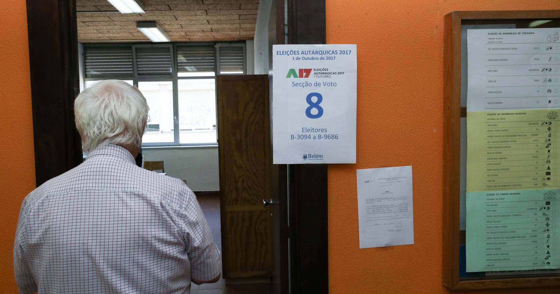 Cerca de 9,4 milhões chamados às urnas para as autárquicas - SIC Notícias