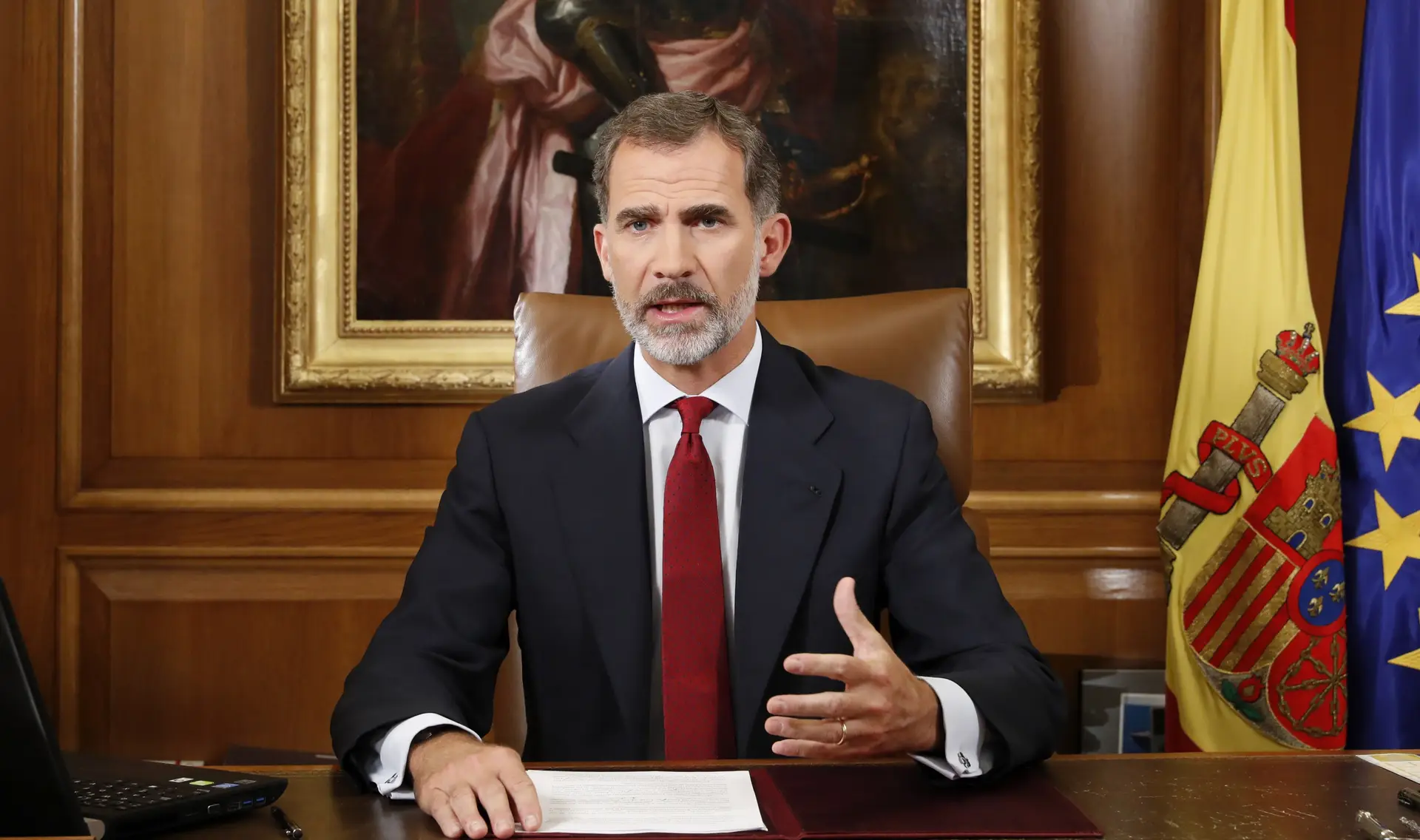 Rei de Espanha acusa autoridades catalãs de "deslealdade" e "conduta irresponsável"