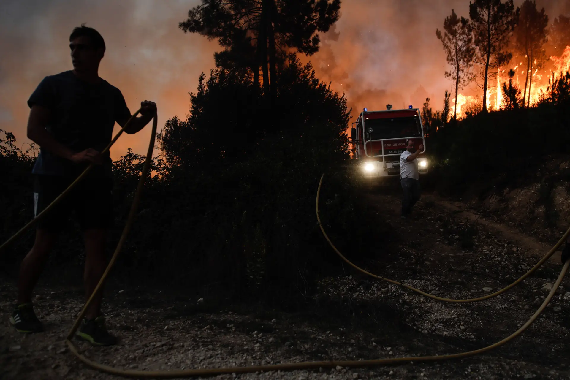 Mais de 70 concelhos em risco máximo de incêndio