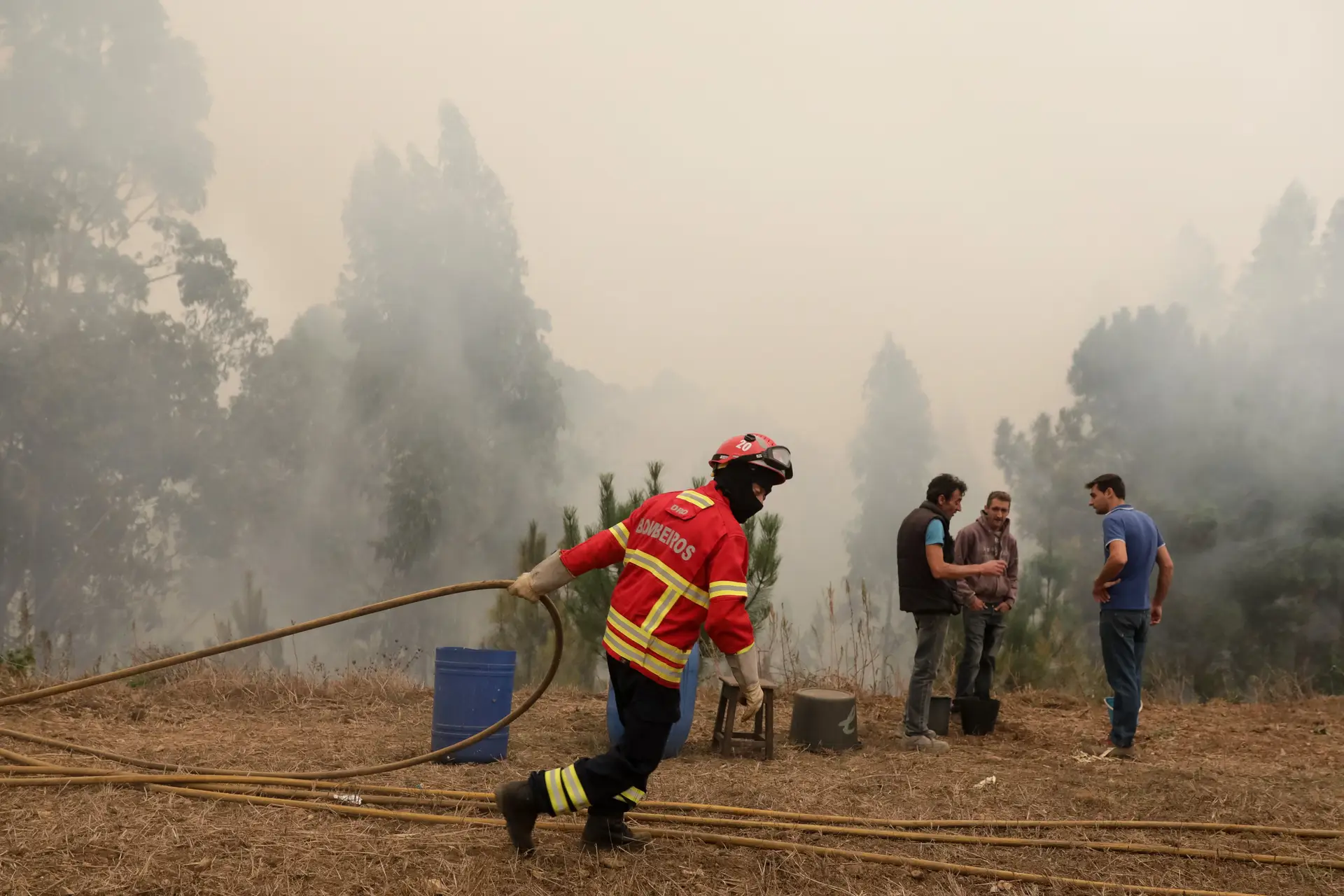 Câmara de Mortágua apela à população para ajudar bombeiros