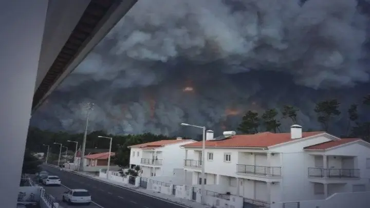 Duas estradas cortadas em Braga e Aveiro