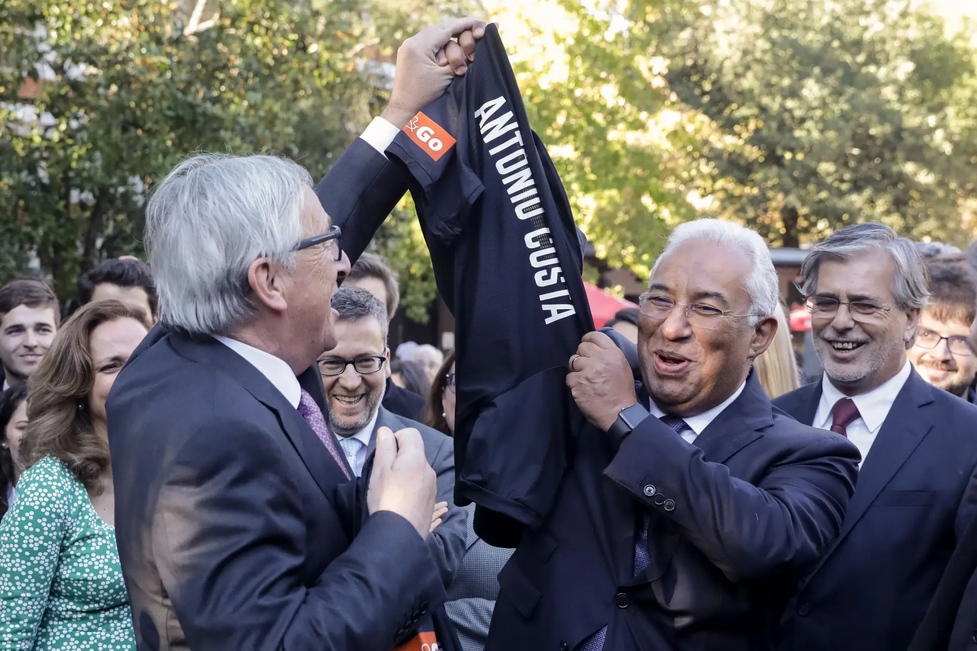 "Só temos que dizer obrigado à União Europeia"