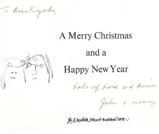 O postal está à venda na plataforma Moments in Time por um valor base de 15 mil dólares (cerca de 13 mil euros) 