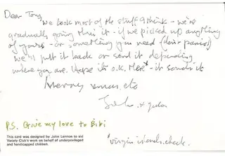 O postal está à venda na plataforma Moments in Time por um valor base de 15 mil dólares (cerca de 13 mil euros). 