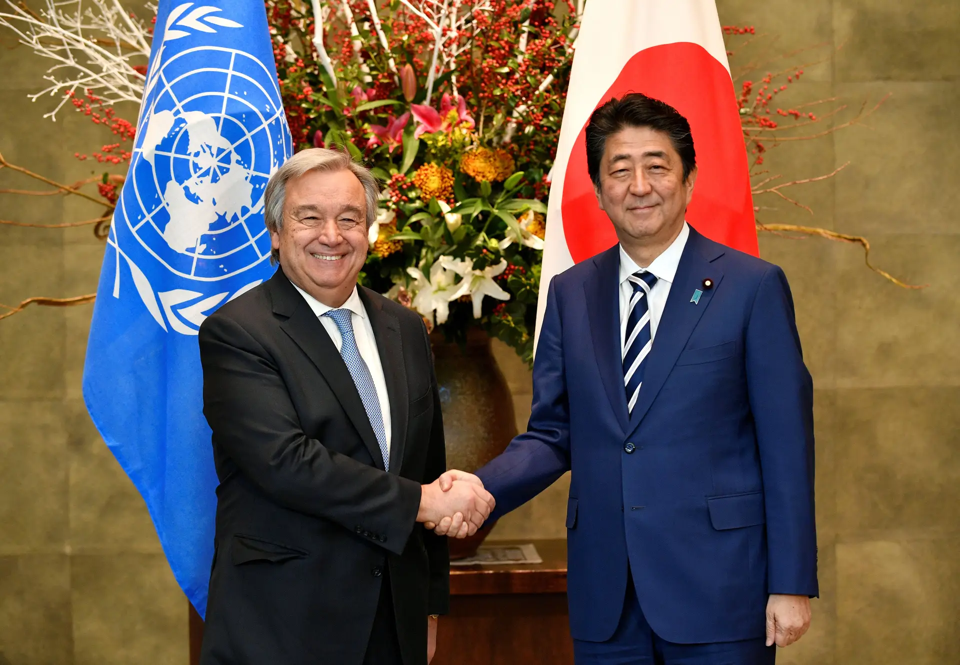 Guterres e Japão disponíveis para diálogo sobre desnuclearização de Pyongyang