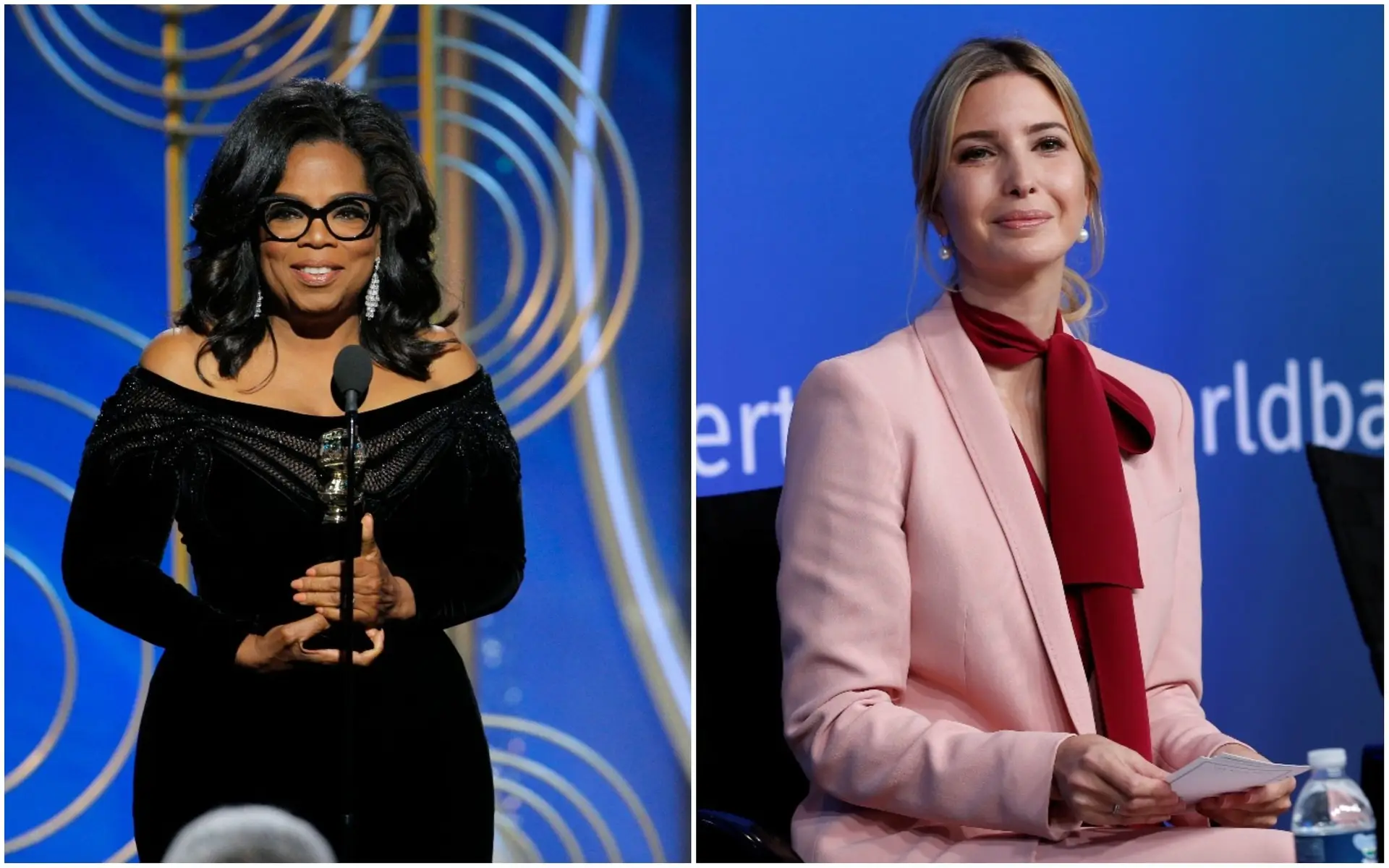 Ivanka Trump elogia discurso de Oprah apesar de rumores de candidatura em 2020