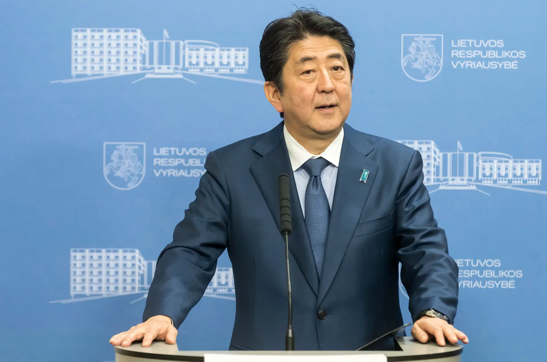 Shinzo Abe, primeiro-ministro do Japão.