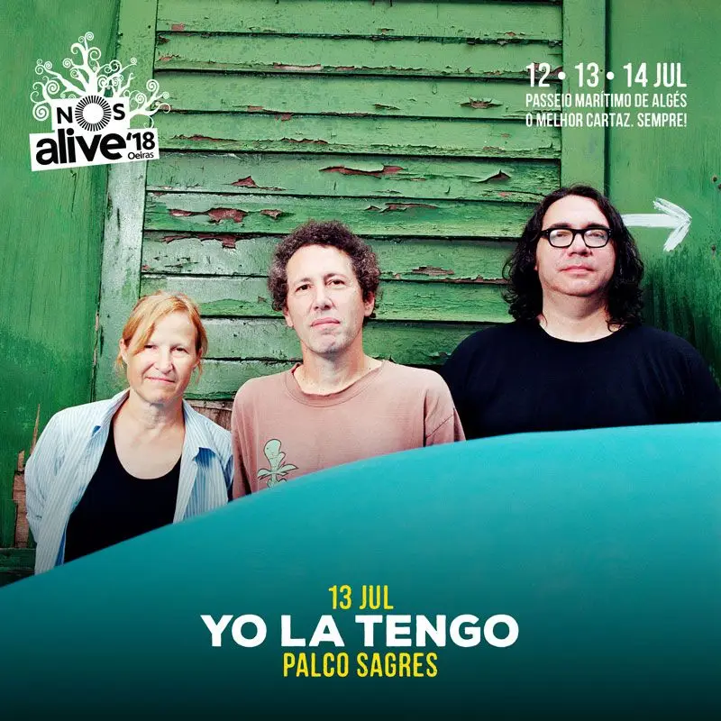Yo la Tengo no Nos Alive em julho