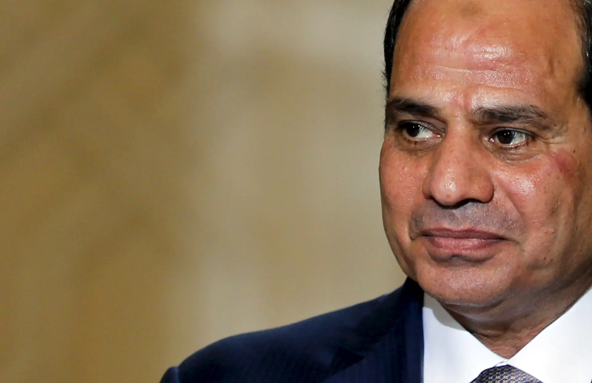 Presidente egípcio Abdel Fatah Al-Sissi.