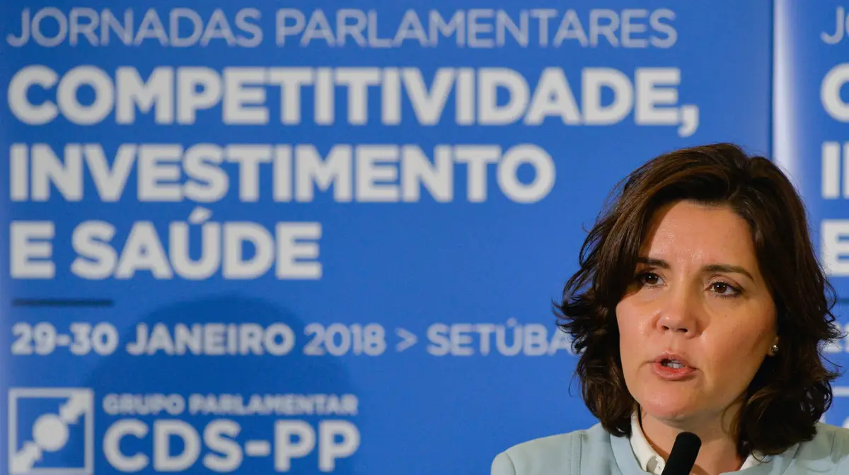 Presidente do CDS-PP, Assunção Cristas.