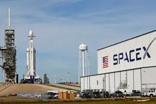 Lançamento do Falcon Heavy adiado por causa dos ventos