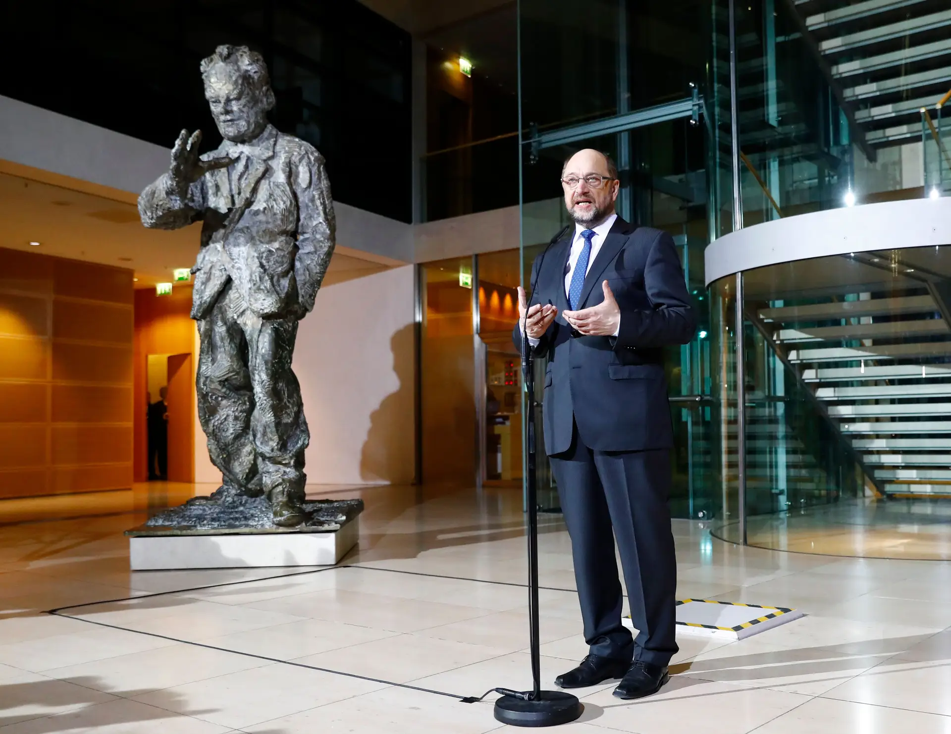 Martin Schulz anuncia abandono imediato da liderança do SPD