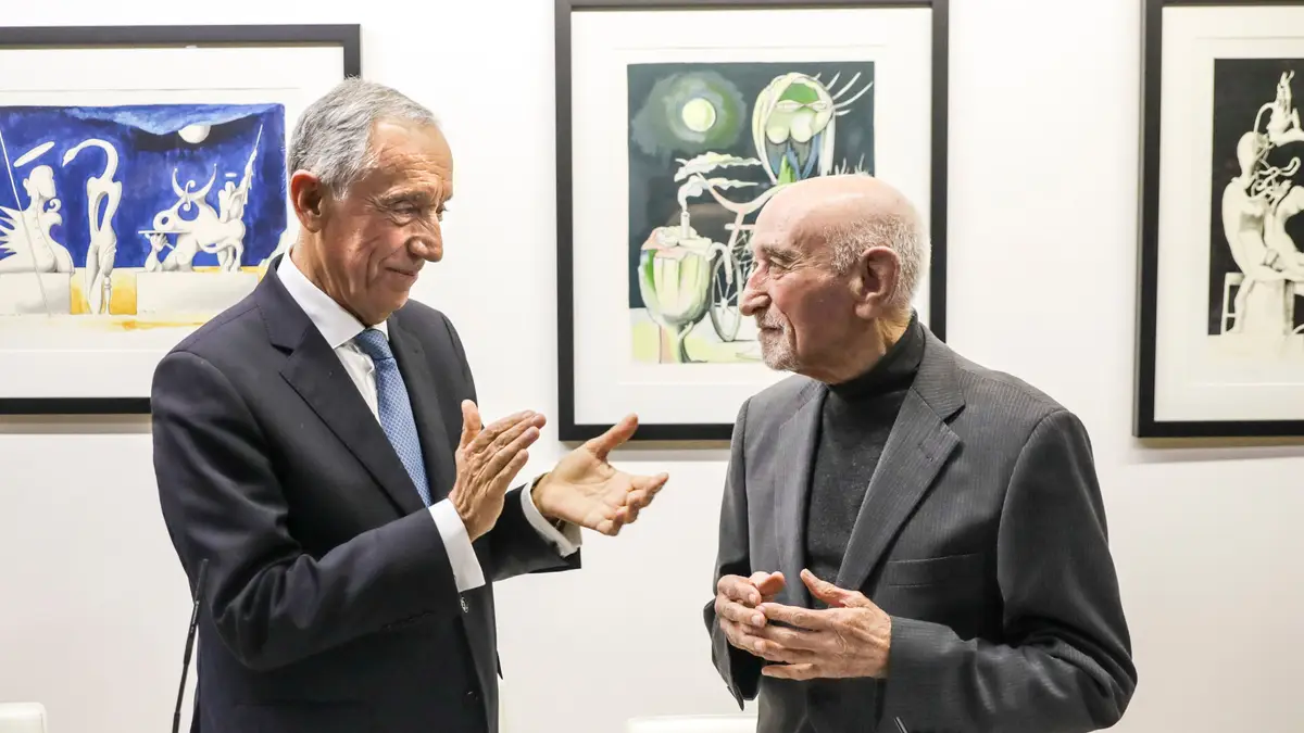 Cruzeiro Seixas com o Presidente da República a 6 de março de 2018