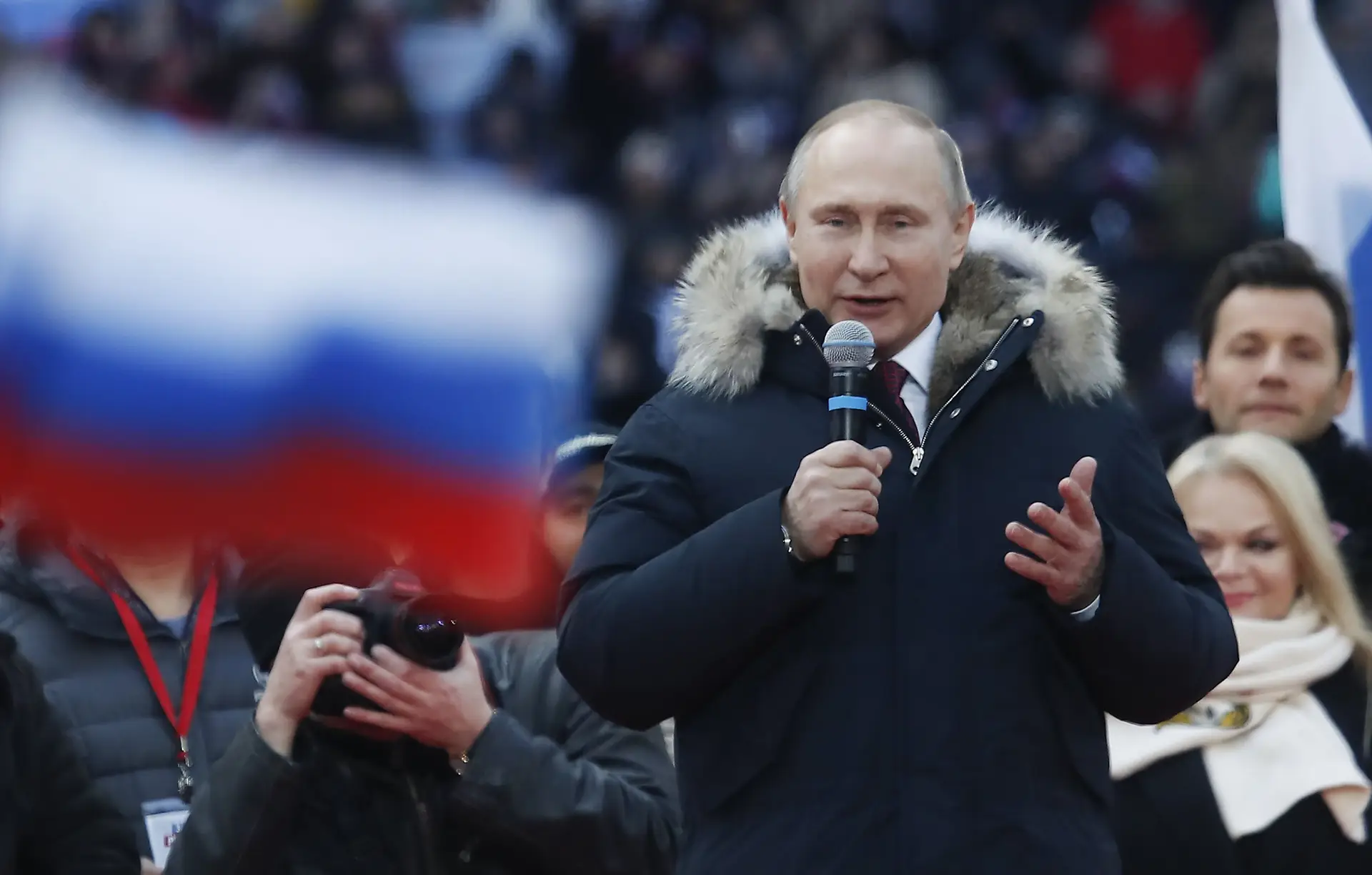 Putin desvaloriza alegada interferência russa nas eleições dos EUA