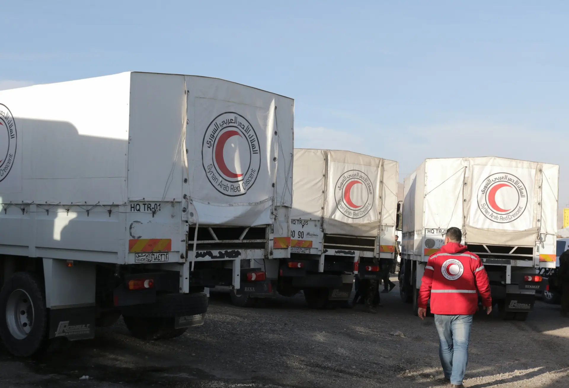 Crescente Vermelho prepara retirada de doentes de Ghouta oriental