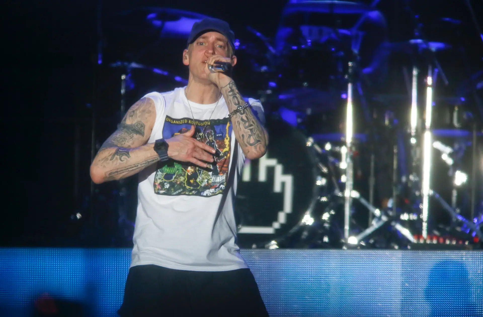 Eminem celebra 10 anos sóbrio