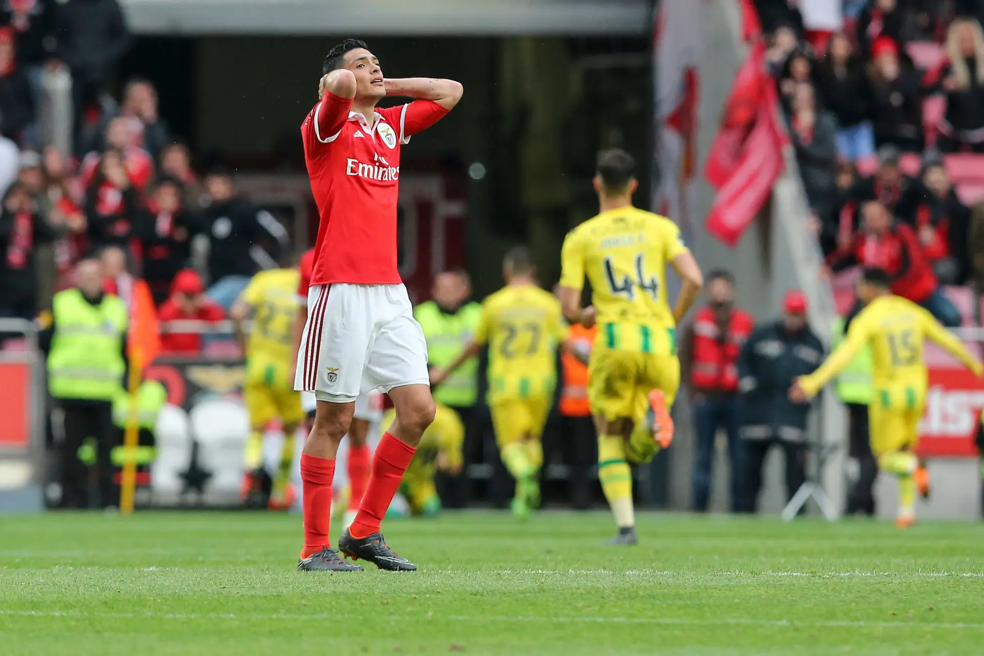 Benfica perde com o Tondela no Estádio da Luz