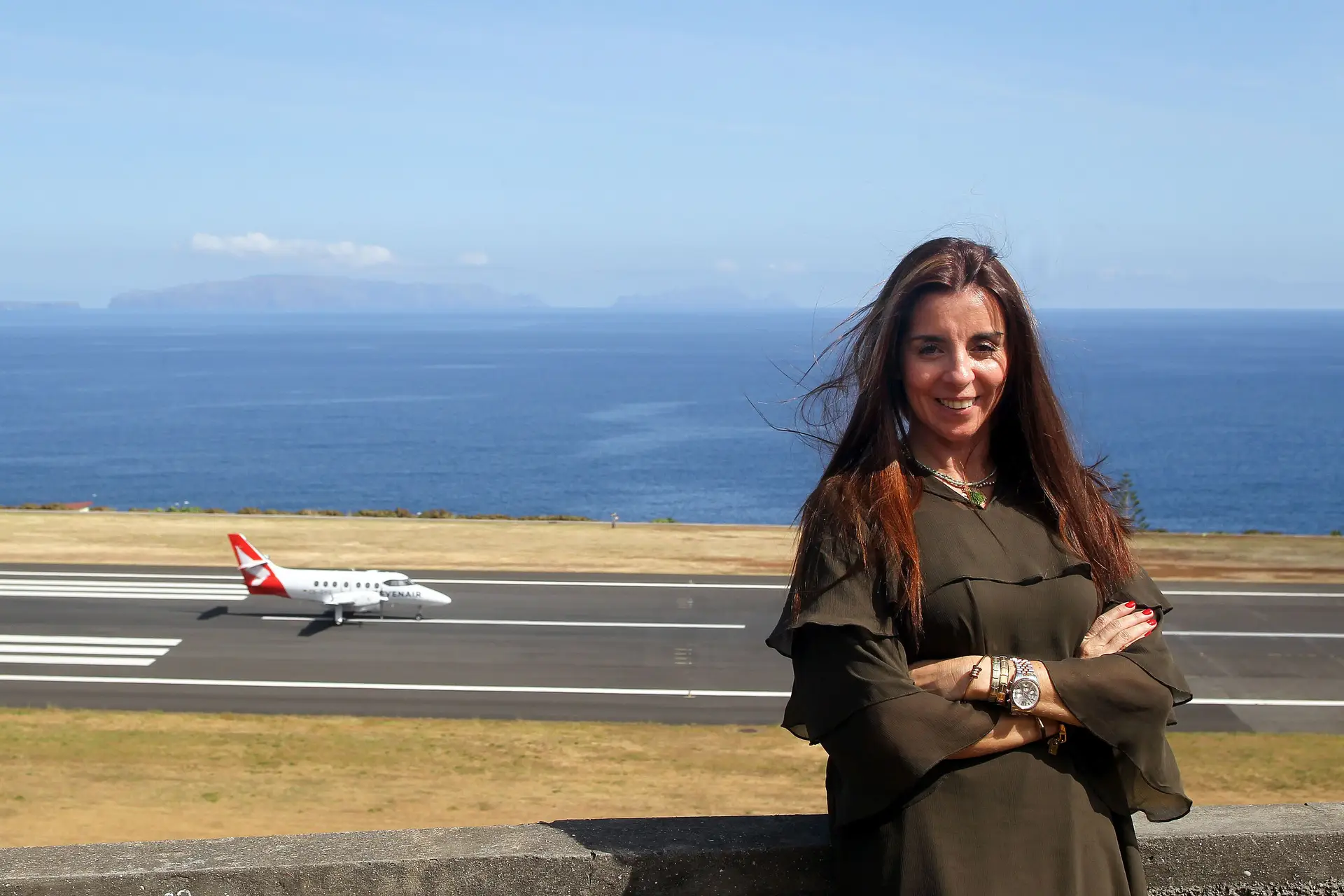 Única instrutora na aviação civil no Dubai é portuguesa