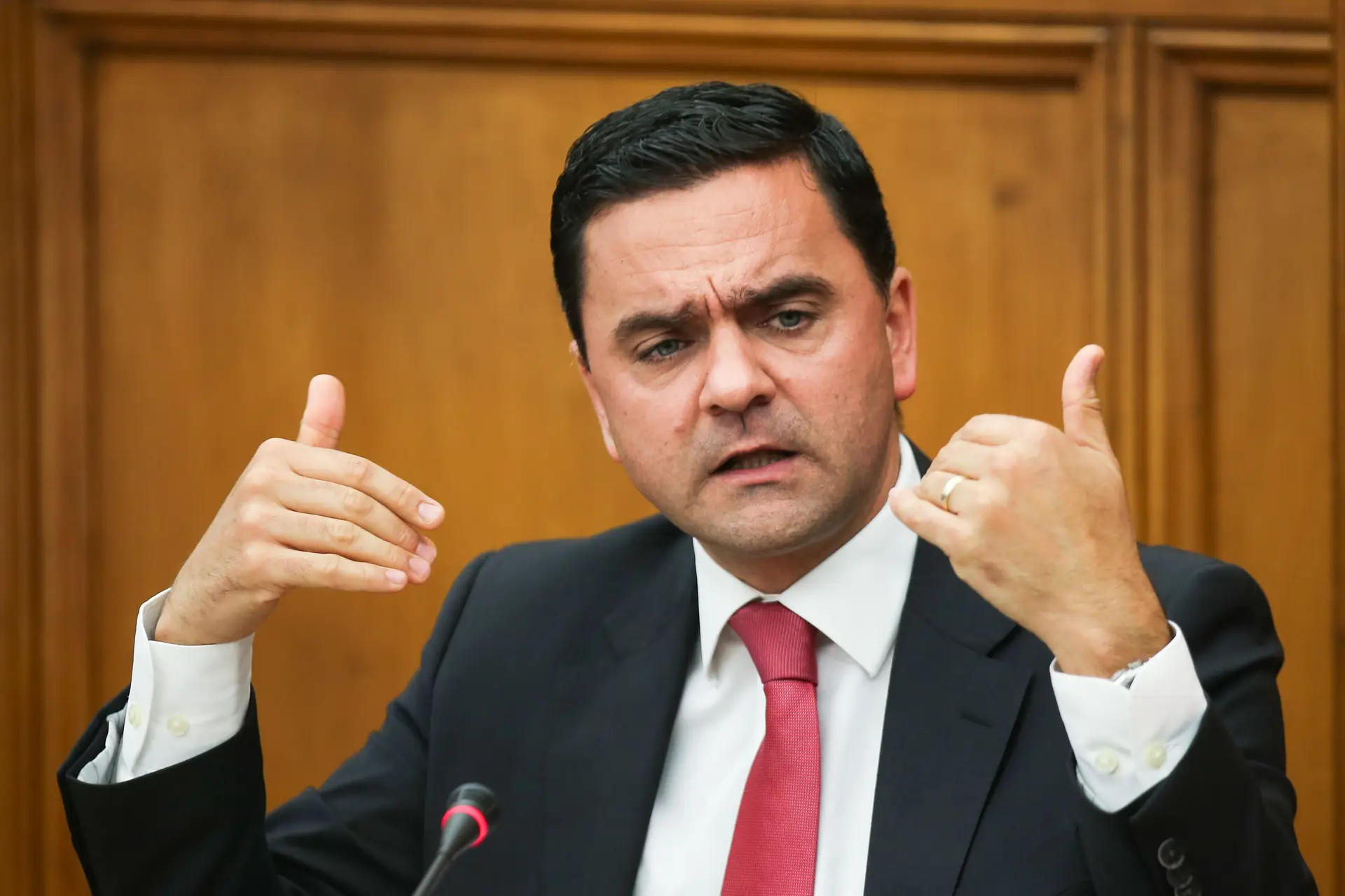 Ministro do Planeamento e das Infraestruturas, Pedro Marques.