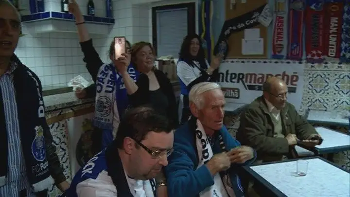 Portistas fazem a festa na Covilhã